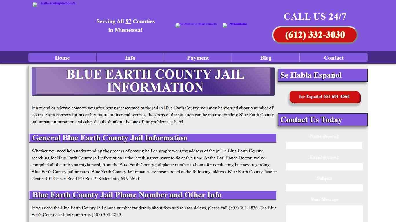 Blue Earth County Jail Information | Up To Date Jail Information